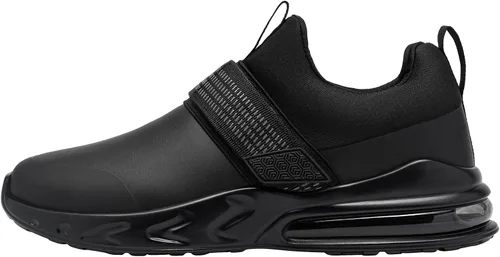 Vista 4 de LARNMERN Zapatos de trabajo antideslizantes para mujer, zapatos de trabajo anchos y cómodos, antideslizantes, para servicio de alimentos, cocina