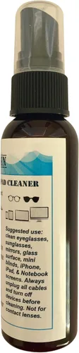 Vista 3 de Limpiador de lentes/iPhone/iPad. Agua floral de aloe vera. Botella de spray de 2 onzas.