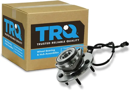 Vista 72 de TRQ Cojinete de rueda lateral del pasajero trasero y conjunto de cubo compatible con Ram ProMaster 1500 ProMaster 2500 ProMaster 3500 2014-2023