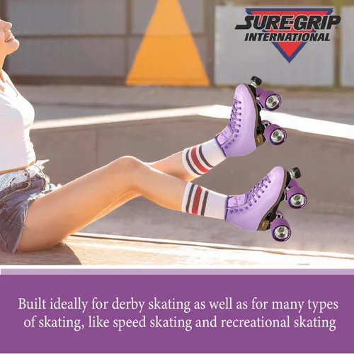 Vista 8 de Monza Sure-Grip Wheels (púrpura 93A)