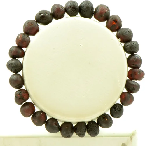 Vista 9 de Pulseras de ámbar crudo para adultos hechas con banda elástica, 7 pulgadas, hechas a mano con cuentas de ámbar báltico sin pulir/certificado