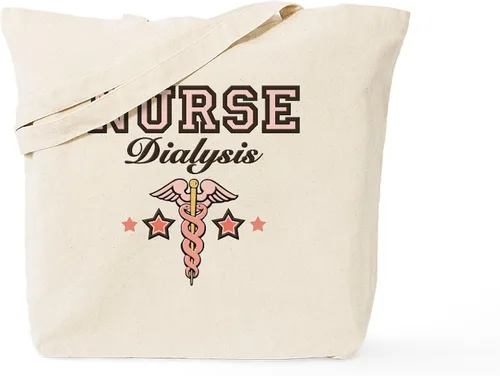 Vista 14 de CafePress Dialysisisabigpain - Bolsa de lona natural, bolsa de compras de tela, Caqui