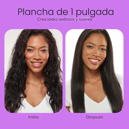 Vista 9 de Conair Plancha para el cabello, doble cerámica, platos extralargos de 1