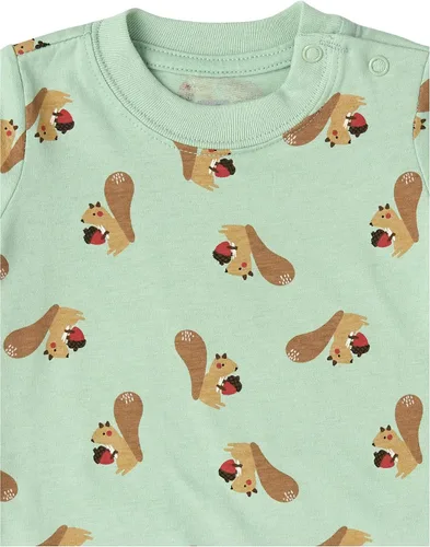 Vista 4 de Tienda Essentials Camiseta unisex de manga corta para bebés, paquete de 5