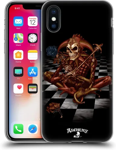 Vista 35 de Head Case Designs Funda de gel con licencia oficial de Alchemy Gothic 13 Dagger Illustration [protección de grado militar] compatible con Apple