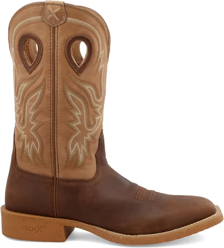 Vista 138 de Twisted X Botas Tech X para hombre de 12 pulgadas, botas occidentales casuales para hombre