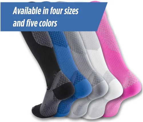 Vista 3 de OrthoSleeve Calcetines de compresión 20-30mmHg con soporte para fascitis plantar