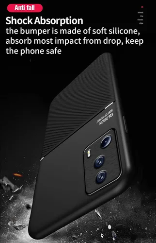 Vista 3 de Caso De Negocios Diseñado Para Xiaomi Civi 2 Caso Hombres A Prueba De Golpes Antiarañazos Antiarañazos Cubierta Protectora De Silicona Para Xiaomi