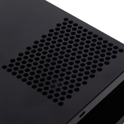Vista 8 de Silverstone Milo 5 cuerpo de acero Tek acrílico panel frontal para mini-Itx Media Center/HTPC caso casos ML05B