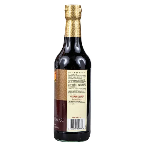 Vista 3 de Salsa de soja oscura premium Lee Kum Kee, 16.9 oz, Paquete de 2