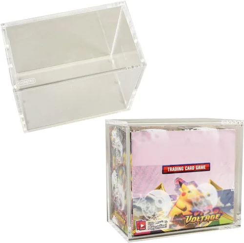 Vista 7 de Cajas de exhibición acrílicas para paquete especial de cajas de booster japonesas pequeñas, Pack de 1