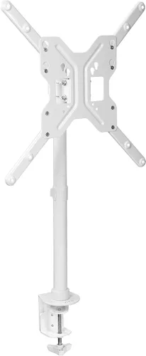 Vista 11 de VIVO Soporte de escritorio para TV y monitor de pantalla ultra ancha, altura ajustable y soporte de inclinación para pantallas de hasta 42 pulgadas