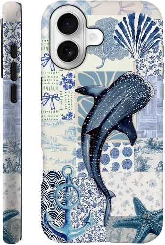 Vista 10 de DAIZAG Funda compatible con iPhone 11, funda duradera de protección contra golpes para niñas y mujeres, cruz bíblica, collage de flores