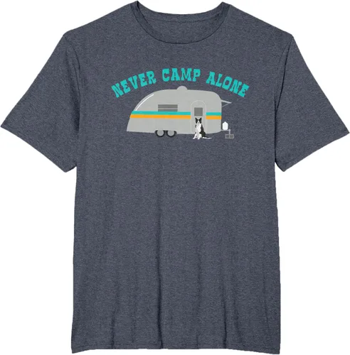 Vista 28 de Border Collie Gifts - Camiseta divertida de viaje para caravana, Azul / Patchwork, S