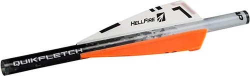 Vista 5 de New Archery Products NAP Quikfletch Hellfire Plumas de 2" Sistema de Empennado de Flechas