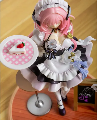 Vista 7 de H-I 3rd Elysia Figura Maid's Outfit 1/7 PVC Anime Figurines 9.4" Acción Play