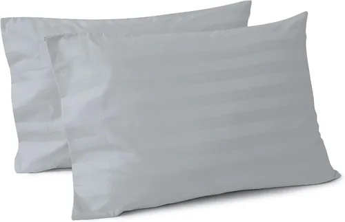 Vista 36 de Juego de 2 fundas de almohada 100% de algodón egipcio, fundas de almohada refrescantes de 400 hilos, fundas de almohada suaves y transpirables