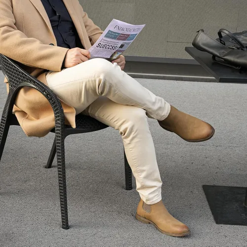 Vista 5 de Hawkwell - Botines Chelsea de estilo casual para hombre