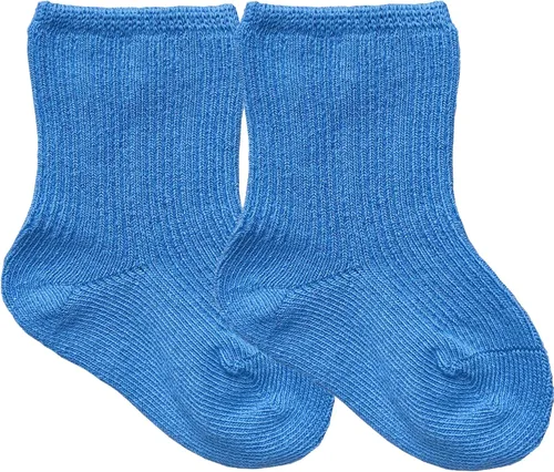 Vista 6 de QandSweat Calcetines de tobillo unisex de algodón sin costuras para niños pequeños