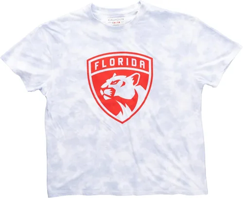 Vista 5 de Calhoun NHL - Camiseta de manga corta con hombros caídos y cuello redondo para mujer