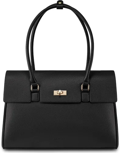 Vista 9 de LOVEVOOK Bolso de Mensajero para Computador Portátil para Mujeres, Bolso de Hombro Cruzado para Computador y Negocios, Profesional, Bolso de Mano