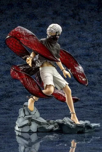 Vista 8 de Tokyo Ghoul Ken Kaneki awakened Ver. ArtFX estatua de J, Kotobukiya