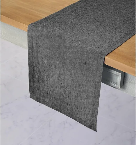 Vista 17 de Solino Home - Camino de mesa de lino natural claro, 14 x 36 pulgadas, Athena, para Acción de Gracias, Navidad, vacaciones, lavable a máquina