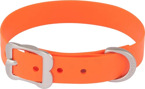 Vista 3 de Red Dingo Collar de perro rosa intenso de plástico PVC vívido, XXS Rosa encendido