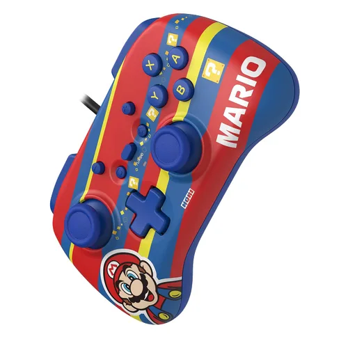 Vista 3 de HORI Nintendo Switch HORIPAD Mini (Mario) Wired Controller Pad - Officially Licensed By Nintendo