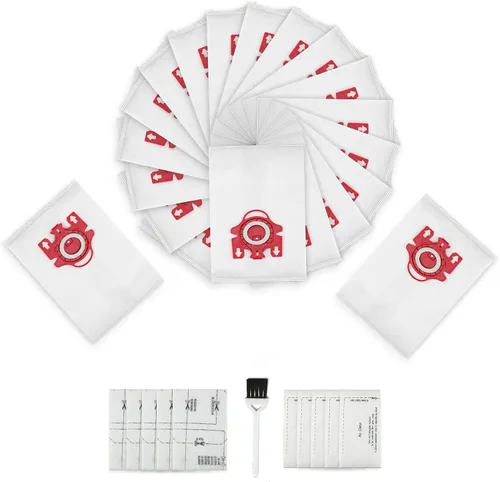 Vista 8 de Bolsas de polvo 3D Airclean de repuesto para aspiradora Miele FJM Compact