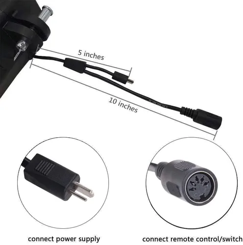 Vista 6 de Fromann Deltadrive - Kit de repuesto para actuador de motor para silla elevadora reclinable eléctrica