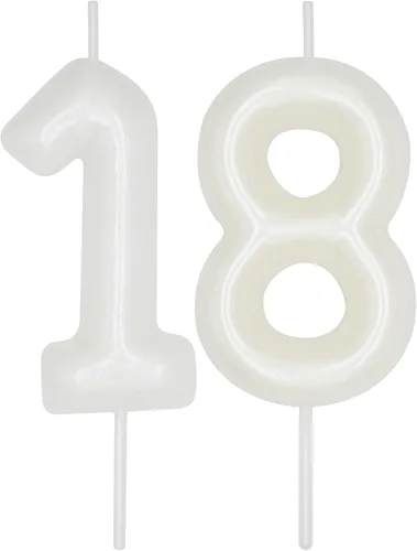 Vista 296 de DERVENTA Vela con números de 2.36 pulgadas, decoración perfecta para cumpleaños, brunch, postre, pastel, 1 pieza (número 0 rosa)