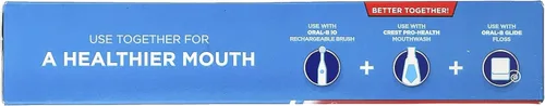 Vista 6 de Crest Pasta de dientes Protección de caries Cool Mint Gel (paquete de 3)