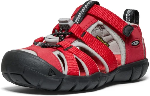 Vista 21 de KEEN Sandalias unisex para niños Seacamp 2 CNX con puntera cerrada Azul Azur/Blanco Estrella