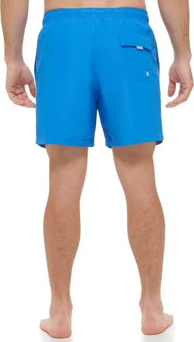 Vista 4 de Calvin Klein Men's Standard Uv Protected Quick Dry Solid Swim Trunk