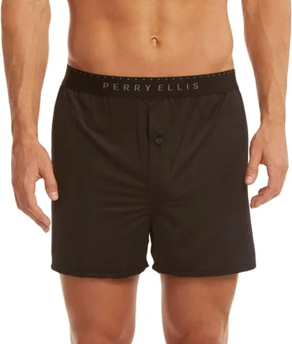 Vista 3 de Perry Ellis Bóxer Luxe Solid para hombre
