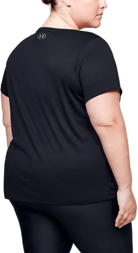 Vista 3 de Under Armour Camiseta de manga corta Tech para mujer - Sólido