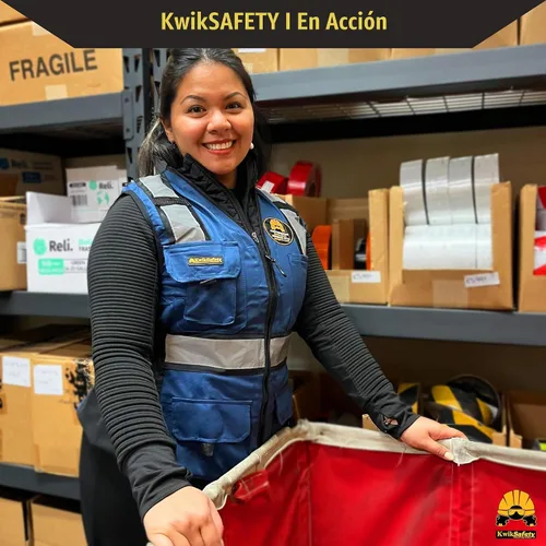 Vista 7 de KwikSafety Multi-Color Safety Vest for Women ANSI Class Unrated Hi Vis Vest