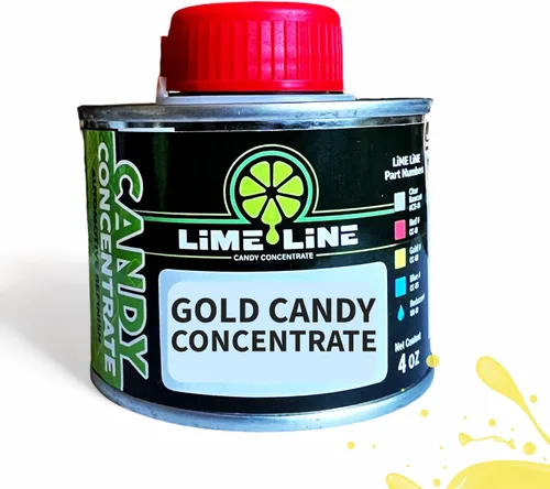Vista 10 de LiME LiNE 4 onzas de concentrado de caramelo transparente, pintura automotriz a base de solvente (Azul caramelo 4 onzas)