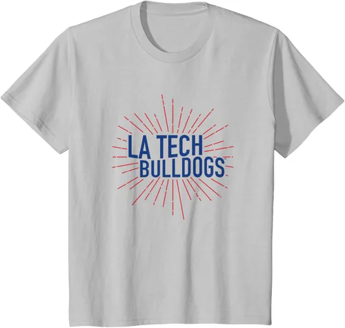 Vista 5 de Camiseta Louisiana Tech Bulldogs Burst, Blanco