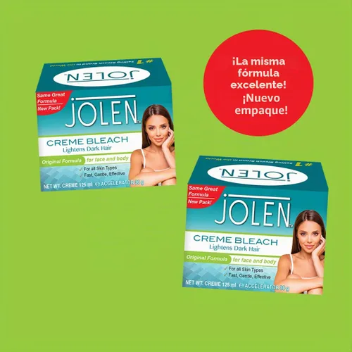 Vista 6 de Crema aclaradora Jolen Fórmula Original 125 ml