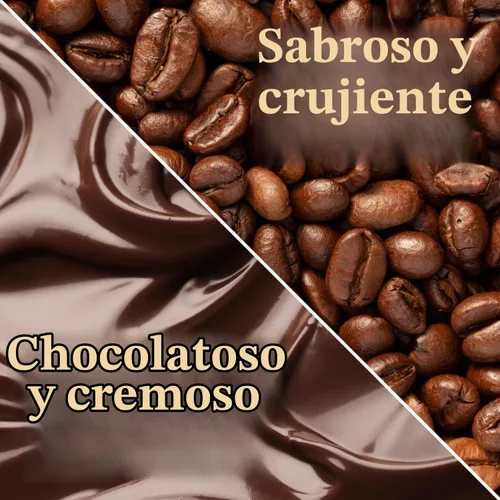 Vista 2 de Granos de café expreso cubiertos de chocolate oscuro - de It's Delish, bolsa de 1 libra Snack para amantes del café Dulces de chocolate gourmet