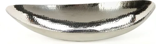 Vista 13 de Hosley tazón de metal de acero plateado de 5.75 pulgadas, ideal para popurrí seco, velas redondas, bodas, eventos especiales, centros de mesa