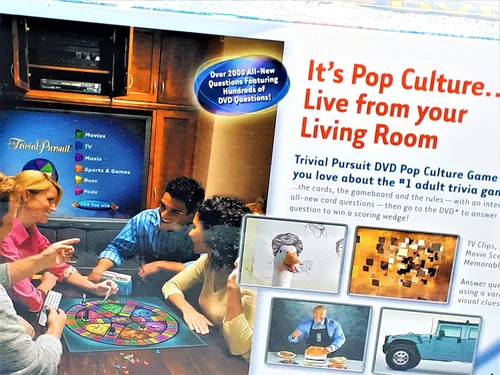 Vista 5 de Trivial Pursuit Pop Culture DVD Trivia Game