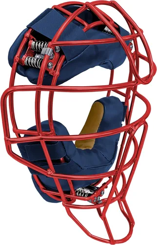 Vista 75 de FORCE3 Máscara tradicional de receptor Defender con sistema patentado de suspensión de choque S3