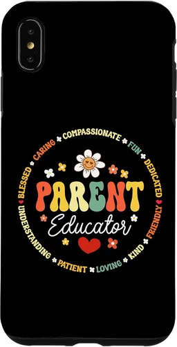 Vista 8 de iPhone XR Parent Educator Appreciation Week Back to School Case
