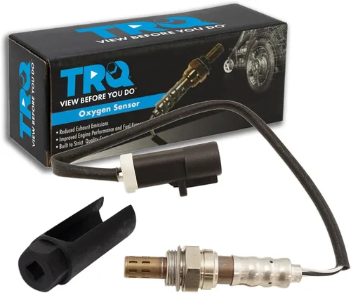 Vista 131 de TRQ Sensor de Oxígeno O2 de 4 Hilos de Banda Estrecha Compatible con VW Atlas 2.0L 2018-21, VW GTI 2.0L 2016-18, Audi A3 Quattro 2.0L 2015-18, VW
