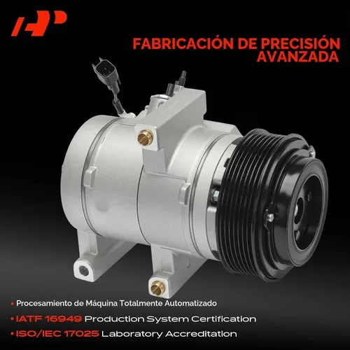 Vista 3 de Compresor de aire acondicionado A-Premium Compatible con Ford Ranger 2.5L 2013-2015, Ranger 2.2L 2015