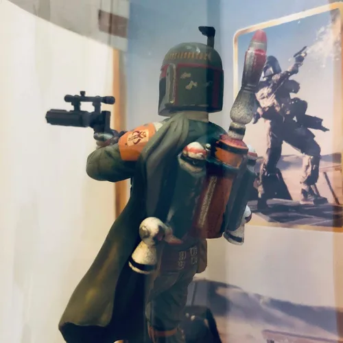 Vista 4 de Star Wars Epic Force - Figura de Boba Fett de 6 pulgadas sobre base giratoria de 360°