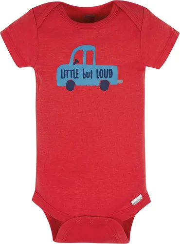 Vista 4 de baby-boys 8-pack Short Sleeve Mix & Match Bodysuits